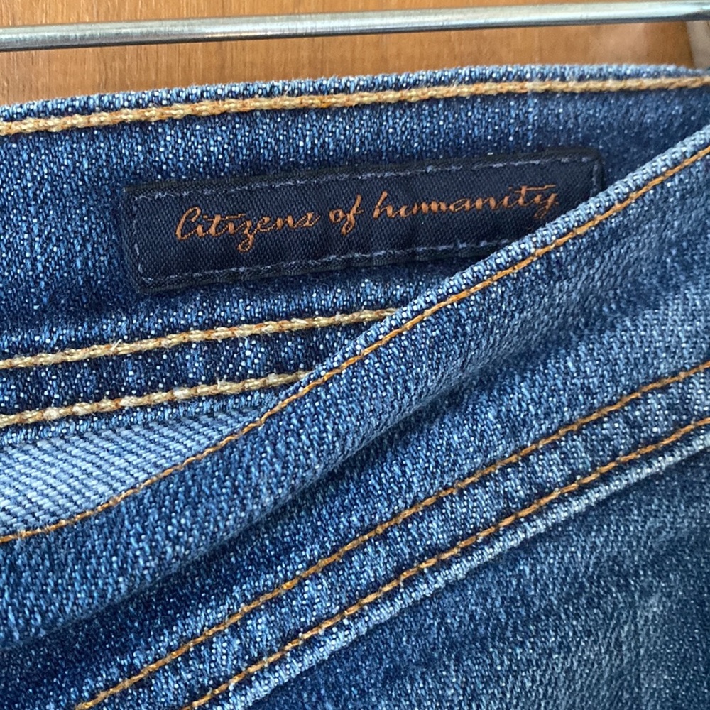 Citizens Of Humanity Blue Flare Jeans - Picture 4 of 8